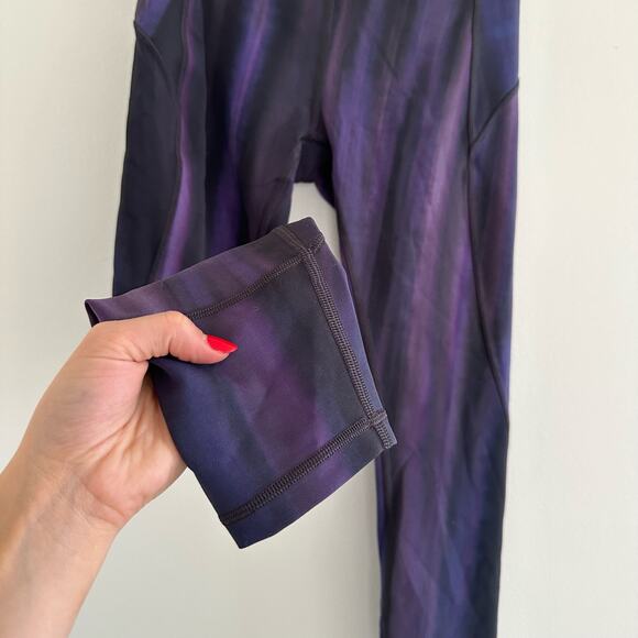 Lululemon In Movement Tight 25" Brushed Lunar Purple Intergalactic 4 $108 - Picture 8 of 8
